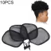 10 PCS Wig Hat Making Ponytail Black Hairless Net Hair Net Black