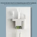 Rechargeable Toothbrush Dryer Sterilizer Bathroom Wall-mounted Toothbrush Holder with US Plug