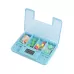 Portable Transparent Travel Pills Reminder Multi-Alarm