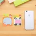 40 PCS Cartoon Animal Shaped Self Adhesive Memo Pad N-times Sticky Notes Bookmark School Office Supply Random Style Delivery