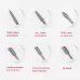 1 Set Power Professional Electric Manicure Machine Pen Pedicure Nail File Nail Tools 6 bits Drill Nail Drill Machine EU Black