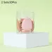 2 Sets  20pcs Packaging Random Color Delivery Mini Leather Wet and Dry Makeup Finger Puff