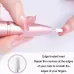 Electrical Nail Polisher Multifunctional Nail Polish Remover Pen Nail Sharpener Pearl White