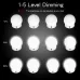 10 PCS 10W Multi-Level Adjust Brightness White Light Makeup Mirror Vanity LED Light Bulb