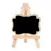 Small Party Shop Message Blackboard Ornaments Pine Tripod Decorative Message Board
