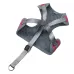 Adjustable Bow Plaid Vest Lead Pull Rope Leash for Cat Dog Pet
