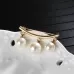 Anti Slip Pin Simple Pearl Brooch Women Accessories Cardigan Anti Wearing Pins Enamel Pin
