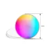 RGBCW Smart Graffiti App Voice Ceiling Light US Standard 110V-130V Black Frame