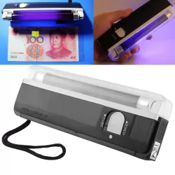 Handheld Blacklight UV Lamp and LED Flashlight