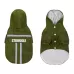 Foldable Reflective Stripe Hooded Pet Raincoat Dog Waterproof Clothing