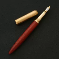 Luxury Wood Fountain Pen School Office Writing Ink Pen Stationery Gifts Supplies Sandal wood