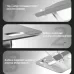 Aluminum Alloy and Acrylic Reading Rack Desktop Liftable Tablet PC Holder