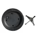 2 PCS 8 LEDs IP44 Waterproof Solar Powered Buried Light