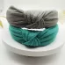 5cm Wide-brimmed Pressed Hair Solid Color Headband Bright Pink