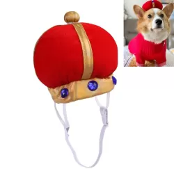 Pet Crown Hat Creative Funny Dog Cat Headdress