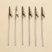 40 PCS 10cm Metal Wire Rope Alligator Clips
