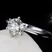 Woman CZ Crystal Wedding Engagement Finger Rings Super Shinning Cubic Zirconia Fine Jewelry