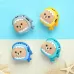 QW0006 Cartoon Plant Essential Oil Mosquito Clip Summer Student Children Outdoor Mosquito Hairpin Headdress Color Random Delivery