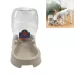 Utility Automatic Drinking Water Dispenser Detachable Bottle with Dish Feeder for Cats and Dogs Random Color Delivery