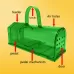 2 PCS Large Plastic Mousetrap Mouse Cage Pedal Trap
