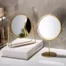 Desktop Makeup Mirror Simple Portable Mirror Rotating Dressing Mirror