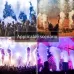 ZQ-B317 500W LED Full Color Remote Control Fog Machine Color Smoke Generator Stage Lighting Bar Lighting  EU Plug