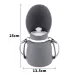 800ml Convenient Collapsible Pet Water Bottle Outdoor Dog Walking Drinking Waterer Mug