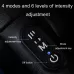 SL-8890 Triangle Fascia Muscle Relaxer Household Electric Fitness Massager EU Plug Red