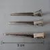 10 PCS Stainless Steel Hair Clips Hair Duckbill Clip Hair Clip Metal Large Single Hole Iron Clip