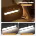 20cm Rechargeable Motion Sensor Light Bar Cabinet Wardrobe Lamp With Remote Control Silver