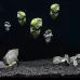 Aquarium Decoration Floating Pumice Suspended Stone Artificial Fish Tank Acuarios Moss Flying Rock Aquatic Ornament Landscape
