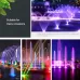 18W Landscape Colorful Color Changing Ring LED Aluminum Alloy Underwater Fountain Light Colorful