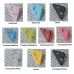 14 PCS Student Test Paper Storage Triangle Book Edge Clip Solid Pink