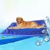 Summer Dog Pad Bed House Pet Cool Down Pad Detachable Dog Mat Cushion