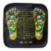 PP Foot Reflexology Quadrate Stones Foot Massage Pad