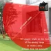 4pcs in Box Solar Animal Repeller Waterproof Animal Deterrent with Red LED Light