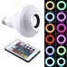 12W RGB LED Bluetooth Speaker Light