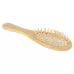 Small Natural Wooden Massage Hair Comb with Rubber Base or Wooden Brush