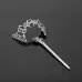 Large Celtics Knots Crown Hairpins Jewelry Vintage Viking Runes Women Girl Hairpin Hair Clips Stick Slide Accessories 260