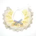 Pet Bib Adjustable Saliva Towel Lace Pearl Pendant Dog Collar