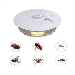 Household Flea Trap Lamp Indoor Trap Mosquito Flies Cockroach Lamp