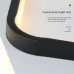20W 3-color Dimming Aisle Light LED Entrance Corridor Cloakroom Ceiling Light Black Circular