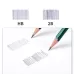 HB Deli 10pcs /Pack Hexagonal Pencil for Primary School Students