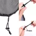 10 PCS Wig Hat Making Ponytail Black Hairless Net Hair Net Black