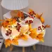 2m 10 Lights LED Decorative Light String Rhombus Leaf and Red Fruit