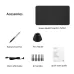 HUION Inspiroy Series H640P 5080LPI Professional Art USB Graphics Drawing Tablet for Windows or Mac OS with Battery-free Pen