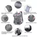 Doglemi Pet Outing Backpack Dog Shoulder Chest Bag Breathable Mesh Dog Cat Bag