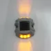 Solar Horseshoe Road Stud Light Car Guidance Light Road Deceleration Light Flashing Bright Version
