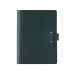 A5 Cowhide Retro Loose-Leaf Notebook Diary Office Business Simple Notepad Crazy Horse Leather Handbook