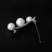 Anti Slip Pin Simple Pearl Brooch Women Accessories Cardigan Anti Wearing Pins Enamel Pin